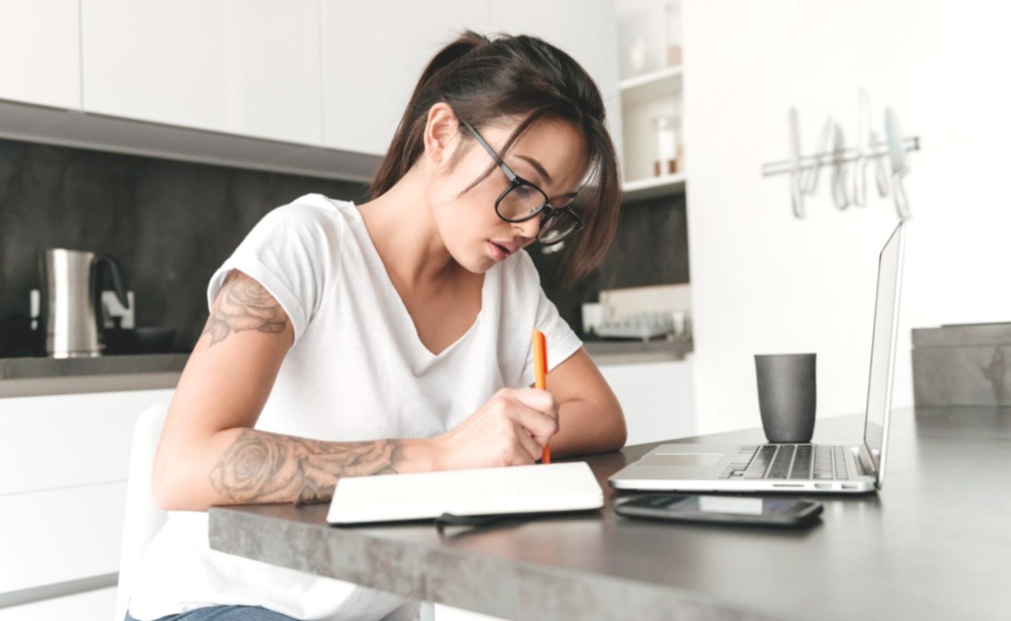 Financial terminology learning session with practical examples